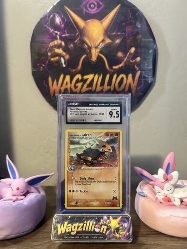Team Magma's Lairon graded CGC 9.5 for sale on eBay