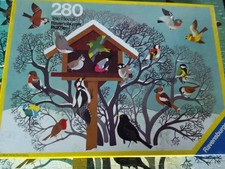 Vogelfutterhaus,  Sigrid Heuck  Ravensburger Puzzle 280 Teile , 62359110, 1974