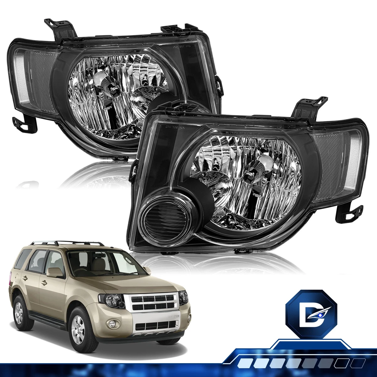 フォード　エスケープ　2009 ヘッドライト フォード エスケープ 2009 ヘッドライト Headlights for 2009 Ford