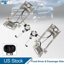 For 1997-2002 Pontiac Grand Prix 2-Door Pair Front Window Regulator with Motor