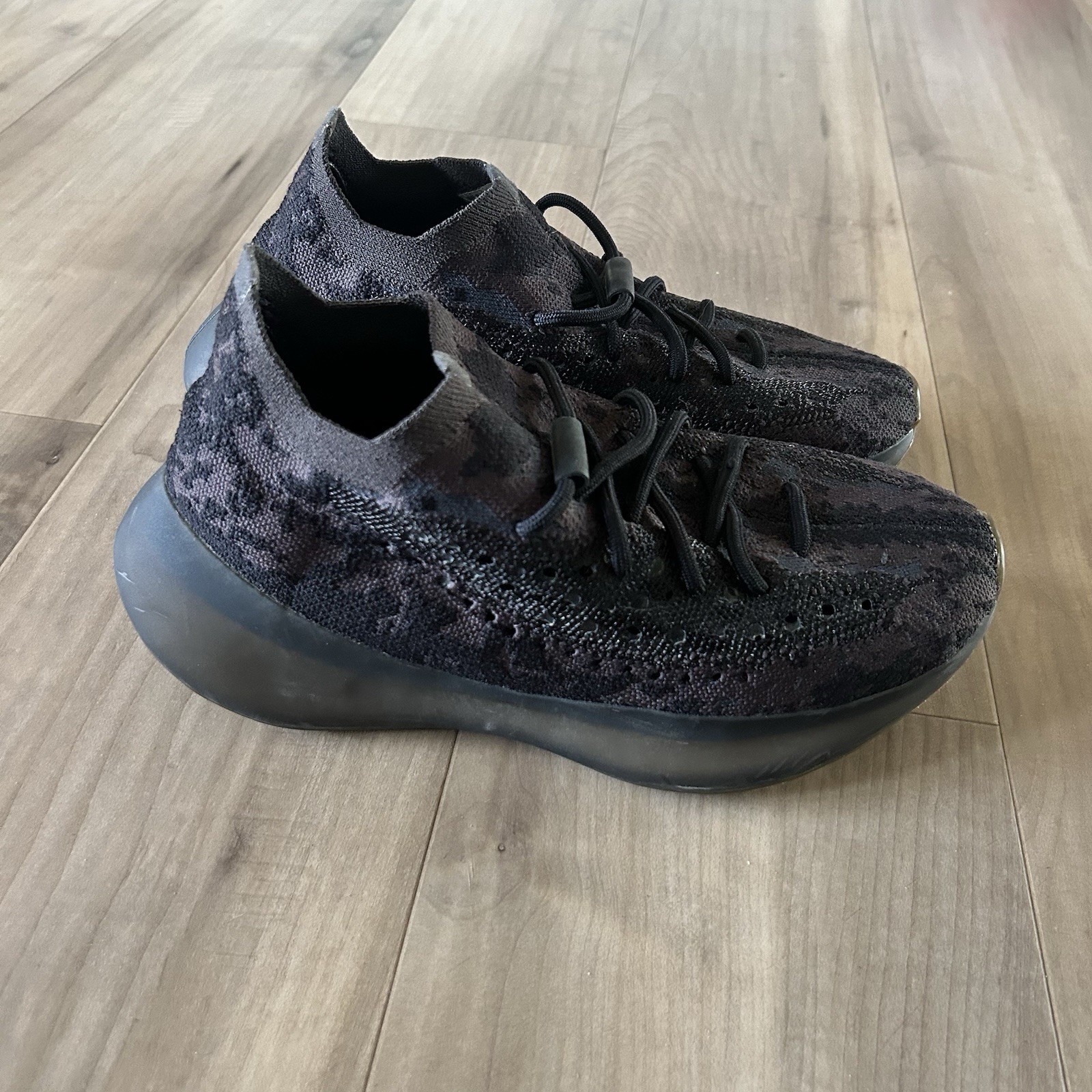 Adidas Yeezy Boost 380 Onyx Non-Reflective Mens Size 8 FZ1270 Sneakers