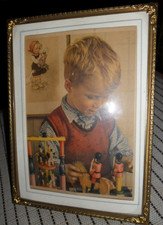 starożytny obraz z zabawką/kartą Rudawy autorstwa Karla Wernera Reichenbacha