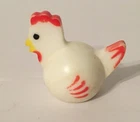 Vintage Fisher Price Little People Family Farm Barn White Chicken