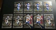 2023 Jaxon Smith-Njigba, Zach Charbonnet Seahawks Panini Select 9-Card RC Lot