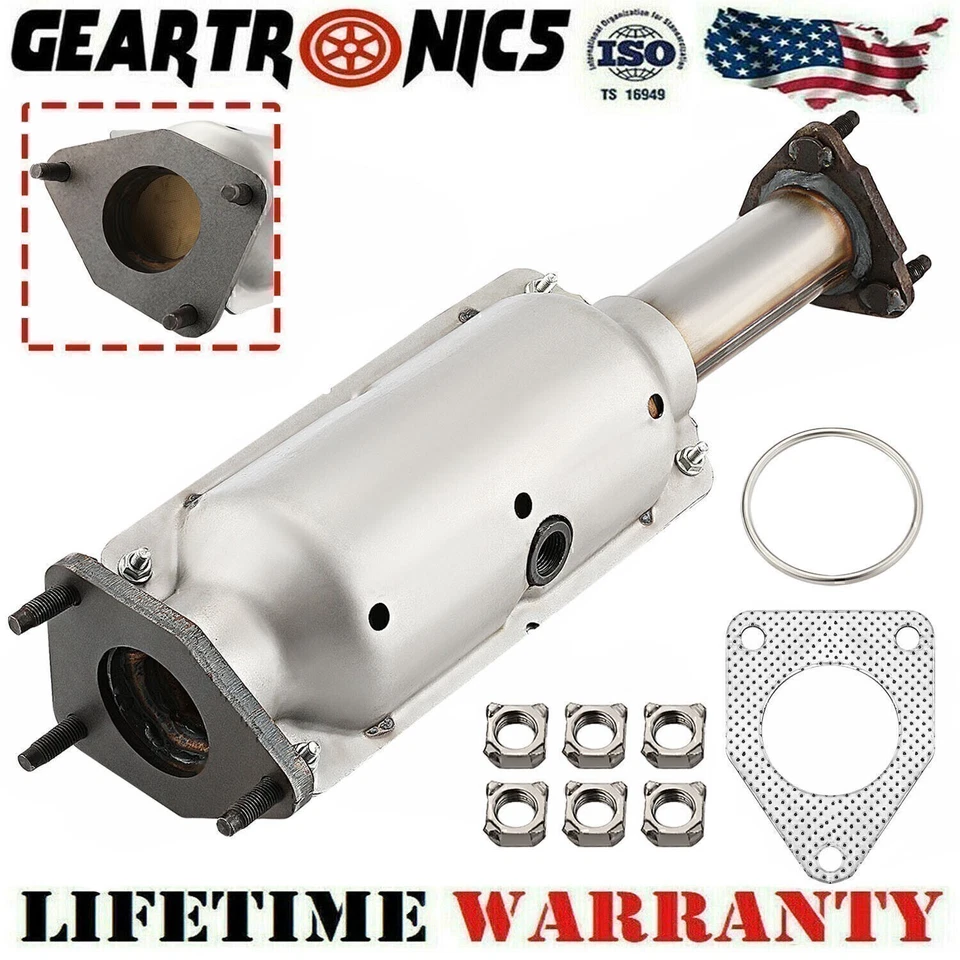 Convertidor catalítico compatible con Honda Pilot 2003 2004 3,5 L con junta ajuste directo Xdgvg Foto 3 de 4