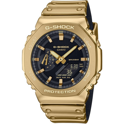 2【新品】CASIO G-SHOCK　GM-2100YMG-9AJF Casio G-Shock GM-2100YMG-9AJF Metal Gold Analog Digital Japan New
