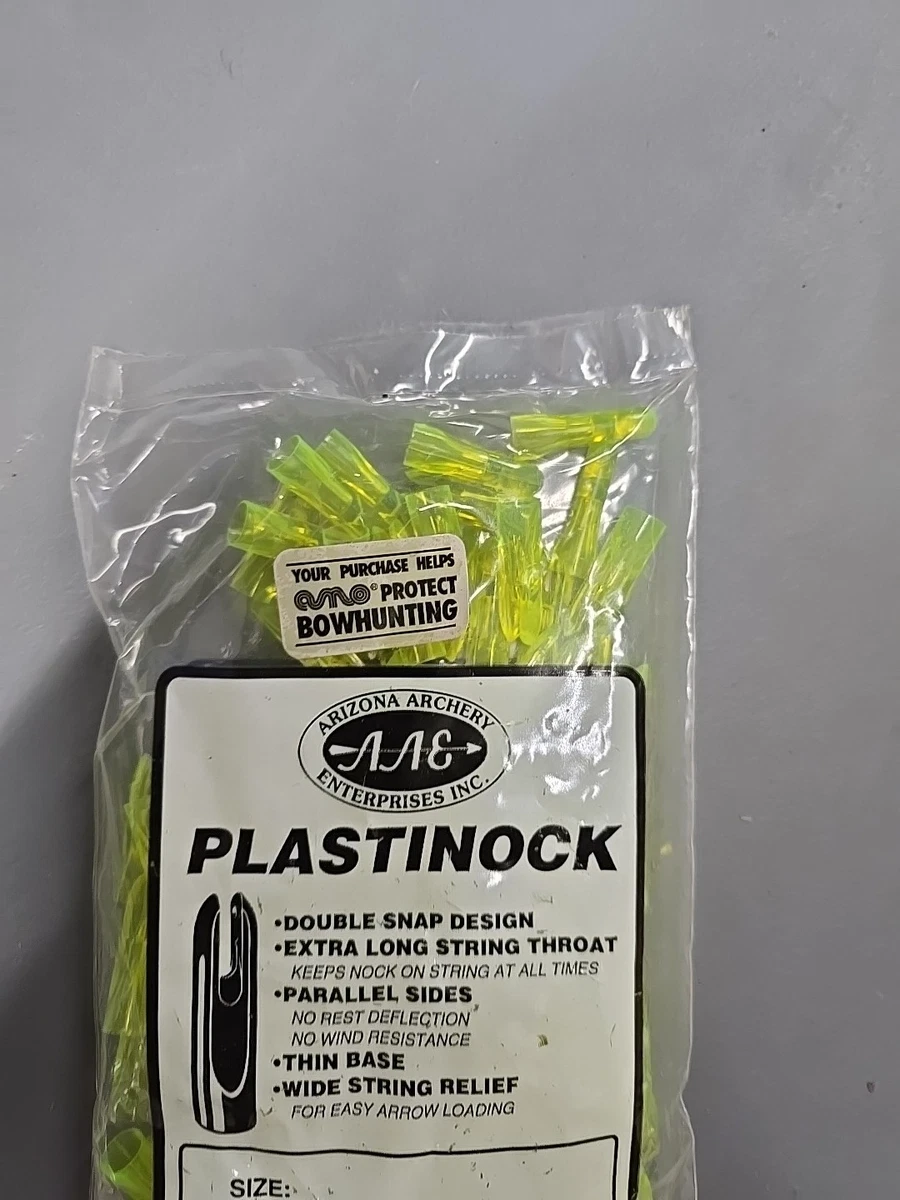 RARE Vintage AAE Plastinocks 11/32 100 PEICE BAG Fluorescent GREEN