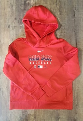 Boston Red Sox Nike MLB Authentic Collection Red Pullover Sweatshirt Size Large