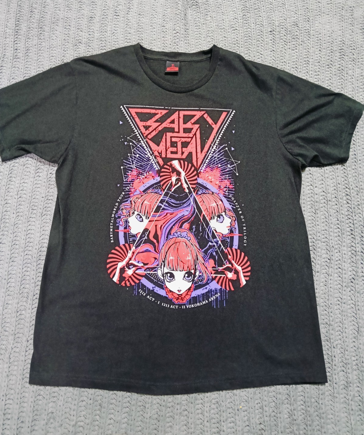 Babymetal 2015 World Tour Japan Yokohama T Shirt Men'… - Gem