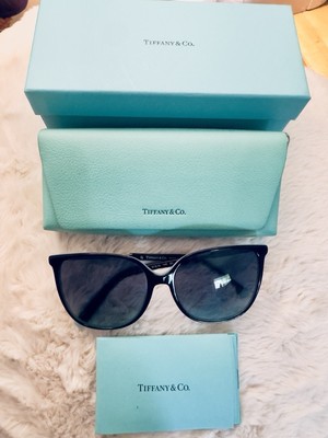 Tiffany & Co. Sunglasses TF4184 8055/9s Blue/Black Frame  display picture 2