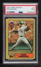 1987 Topps Tiffany Ron Darling #75 PSA 9 MINT 0e2x