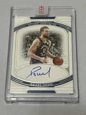 2021-22 National Treausres Archives Ink Domantas Sabonis /25 Kings/Pacers