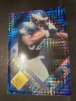 1996 COLLECTORS EDGE INSERT #74 RICKY WATTERS PHILADELPHIA EAGLES #1499 FOOTBALL