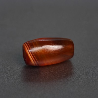 Natural Banded Agate Ancient Style Bead Trade Energy Stone for Bracelet 2.9g
