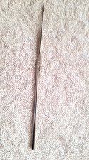 Vintage Hero Crochet Hook Made In Germany Size 6 Metal Silver