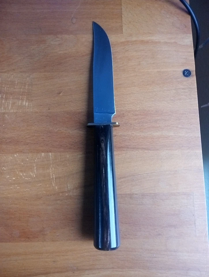 Schneidteufel Solingen Büffelhorn  Vintage Gürtelmesser, EDC, Outdoor Messer - Bild 4 von 4