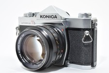 Read Excellent Konica Autoreflex T3 35mm SLR Film Camera w/ 50mm 17268