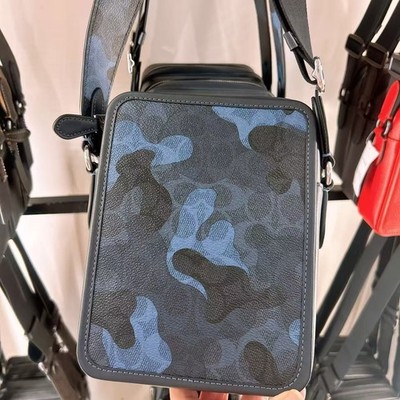 Coach ボディバッグ ストライプデザイン 公式】コーチアウトレット | トンプソン ベルト バッグ シグネチャー