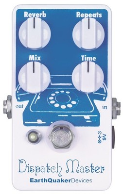 EarthQuaker Devices Dispatch Master V3 Delay und Reverb Pedal - NEU