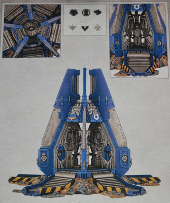 Warhammer 40k Primaris Space Marine Drop Pod (1) 10th Ed. NEW NO BOX