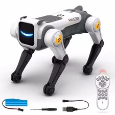 RC Mechanical Dog Intelligent AI RC Smart Robot Dog Voice Command Programmable