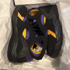 Talla 11 Nike Air Flight Huarache Lakers Visitante Nueva Caja