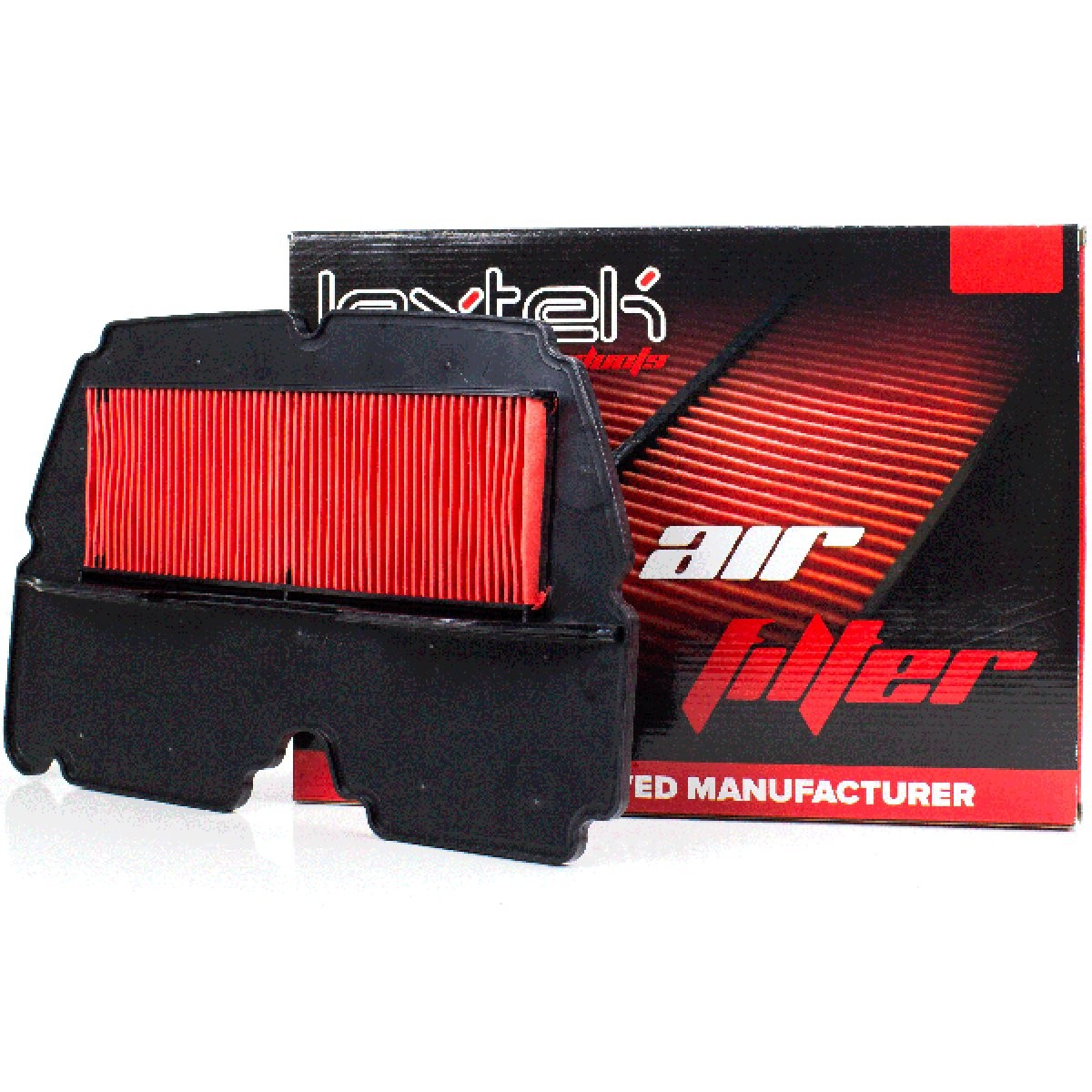 Lextek Air Filter Element for HFA1901, Honda 17210-MWO-000 Paper ARF111 Unit