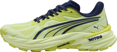 Puma Fast-Trac Nitro 4 Mens Trail Running Shoes Green Offroad Cushioned Run