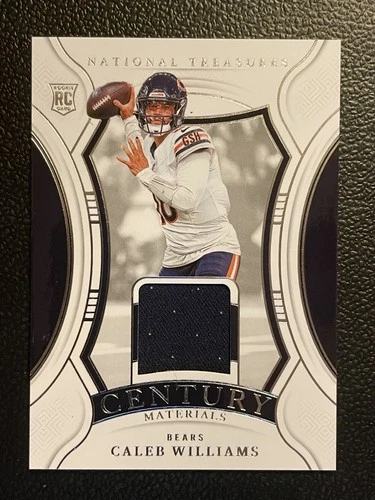 2024 Panini National Treasures Century Caleb Williams 95/99 Jersey RC Rookie