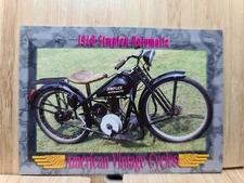 Simplex Automatic 1948🏆 American Vintage Cycles #128 Card 🏆FREE POST