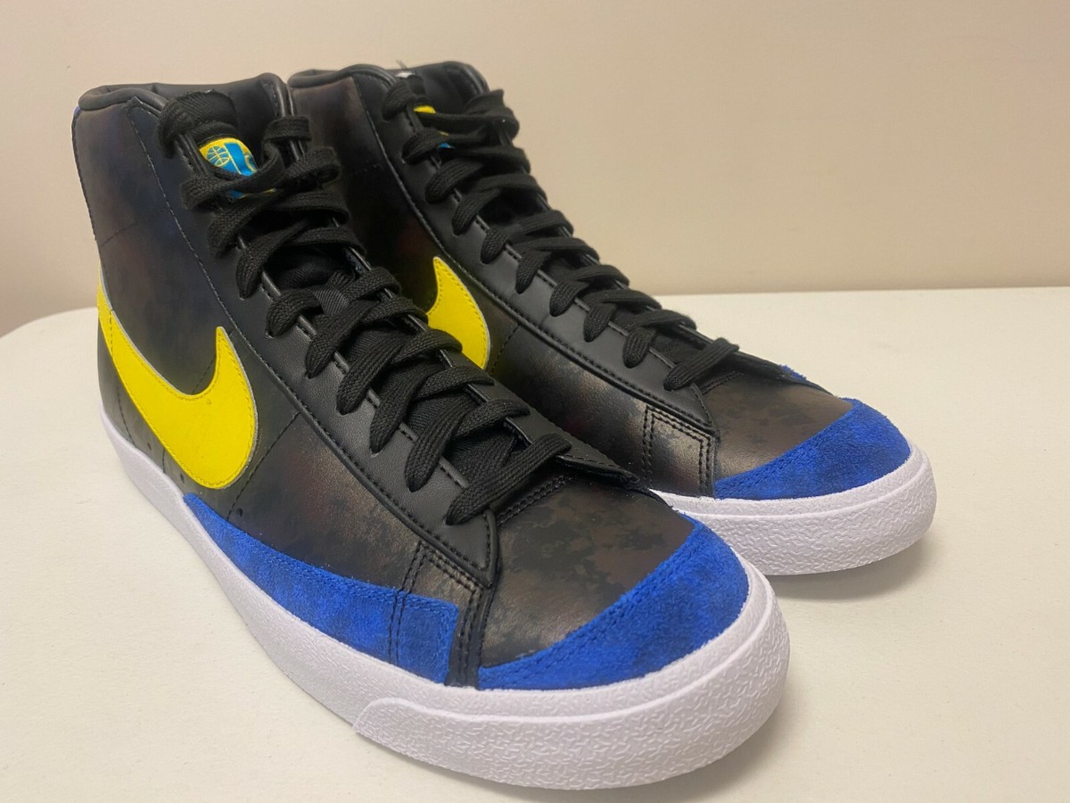 NIKE BLAZER MID \'77 VINTAGE SHOES PEACE LOVE & BASKETBALL MENS SZ 9.5 DC1414 001 NIKE Mens Peace Love & Basketball Blazer Mid  main image 3