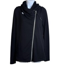 Lysse Womens Hooded Jacket Asymmetrical Zippe...