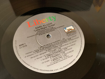 Earl Klugh - Late Night Guitar *1981 LP | eBay