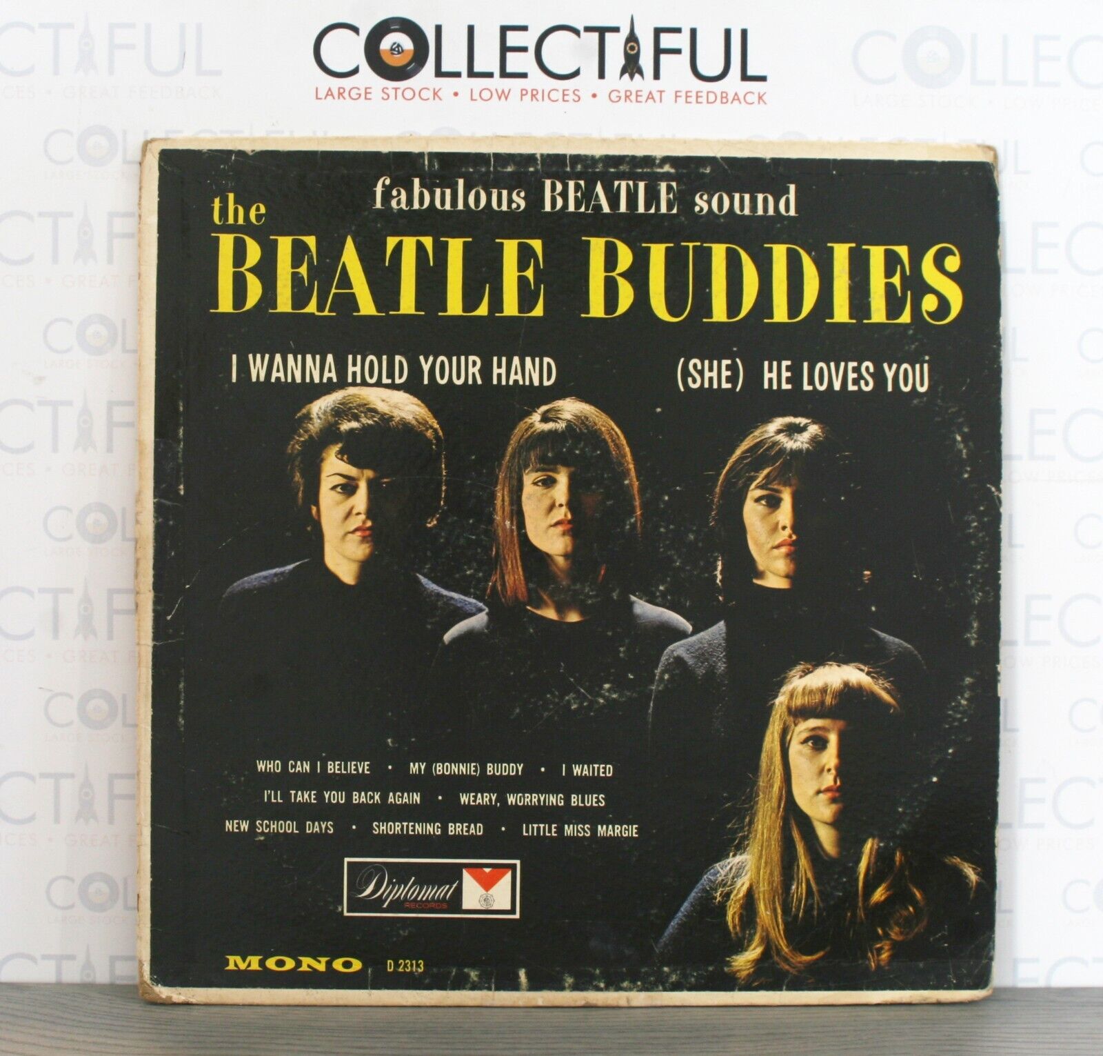 BEATLE BUDDIES - THE FABULOUS BEATLE SOUND - DIPLOMAT 1964 LP **SLEEVE ONLY** 🔥