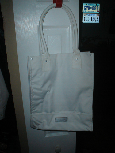 Neue Lacoste Parfum Tasche - Weiß - Bild 1 von 5