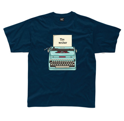 The Writer T-Shirt Mens Womens Unisex Tee Top Author Bookworm