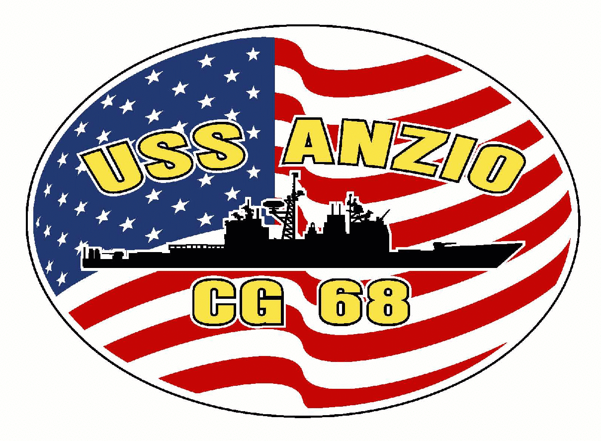 Inzoi Sticker USS ANZIO CG 68 Oval Decal / Sticker Military USN U S Navy S07 | eBay