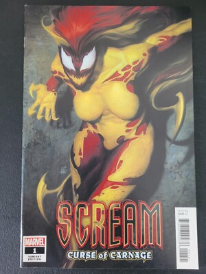 SCREAM: CURSE OF CARNAGE #1 (2020) MARVEL COMICS STANLEY ARTGERM LAU VARIANT COV