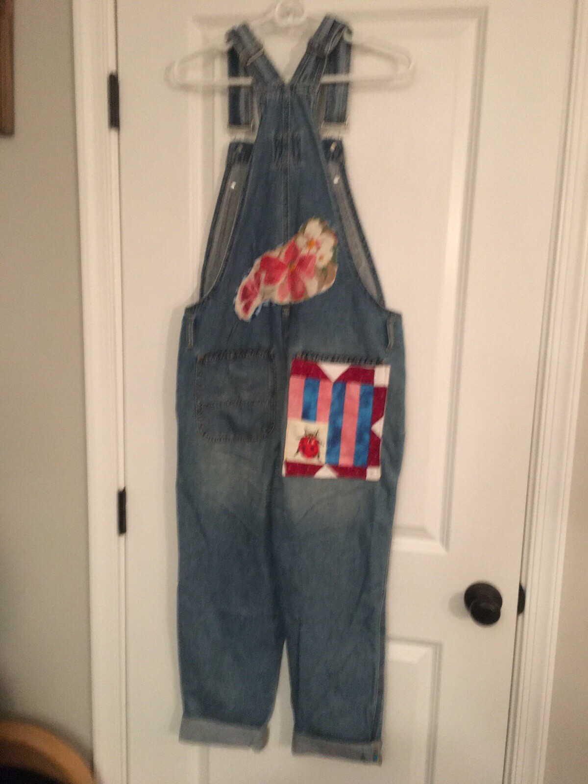 Gap Coveralls Small Patchwork - image 1