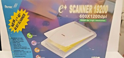New Artec e+ Scanner 19200 600x1200 dpi Scanner 