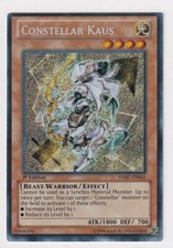 YUGIOH! CONSTELLAR KAUS - SECRET RARE 1ST EDITION - HA07-EN045 LP+