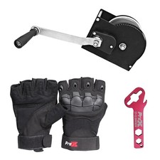 Global Truss Replacement Caster for ST-157 Crank Stands w Black Gloves Truss Key