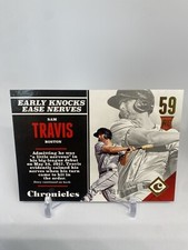 2017 Panini Chronicles Sam Travis #104 Gold /399 - Boston Red Sox (BP)