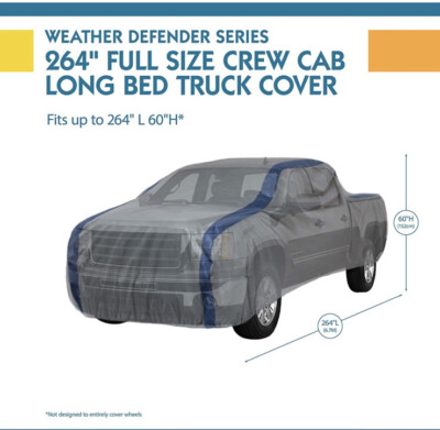 Ford F-350 Dually Full Size Cab Full Size Truck Cover Full Size Bed 22  Long X