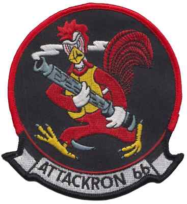 Attack Squadron 66 VA-66 US Navy gestickter Aufnäher Abzeichen - LETZTE PAAR