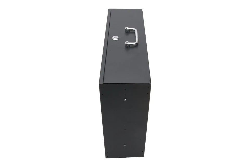 New 3U Drawer Rack Mount DJ 19" Case, 3-Space Equipment Deep Drawer, Black lot - Image 4 of 4