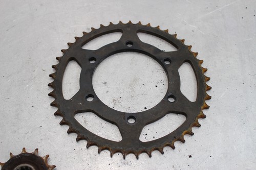 2009 Kawasaki Ninja 250r Ex 250 Rear Back Sprocket Front Set Pair 2008-2012 45 - Picture 9 of 12
