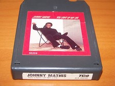JOHNNY MATHIS YOU LIGHT UP MY LIFE 1978 8-TRACK COLUMBIA TC8 JCA 35259 TESTED