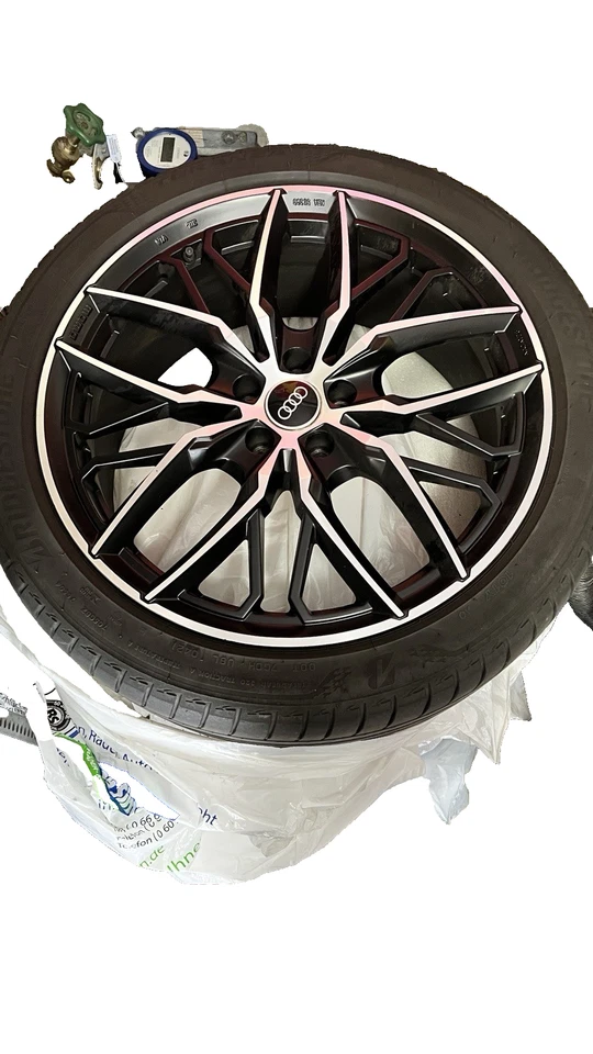 4 X Sommerkomplettrad MOMO Spider 20 Zoll 5/112 Audi,VW,Skoda,Seat - Bild 4 von 4