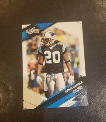 2009 Score Football Card #39 Chris Gamble